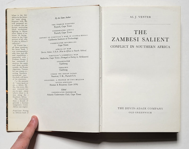 The Zambesi Salient: Conflit in Southern Africa