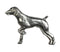 German Shorthair Pointer Pewter Pin