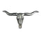 Longhorn Steer Skull Pewter Pin