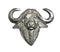 Cape Buffalo Head Pewter Pin