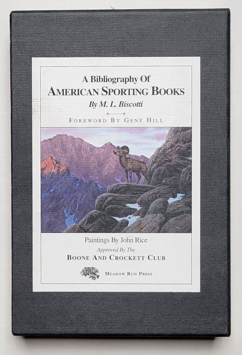 A Bibliography of American Sporting Books