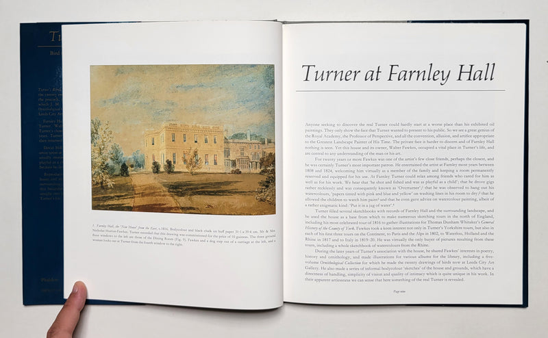 Turner's Birds: Bird Studies from Farnley Hall