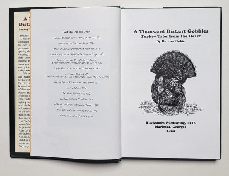 A Thousand Distant Gobbles: Turkey Tales from the Heart