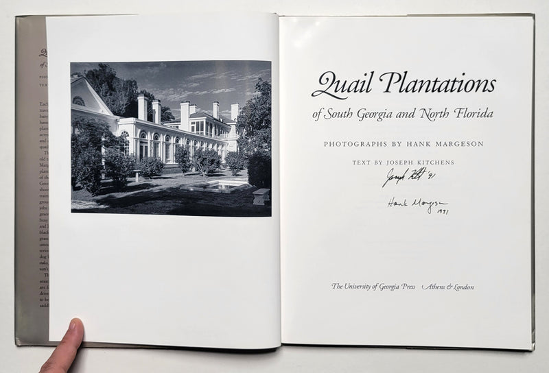 Quail Plantations of South Georgia and North Florida