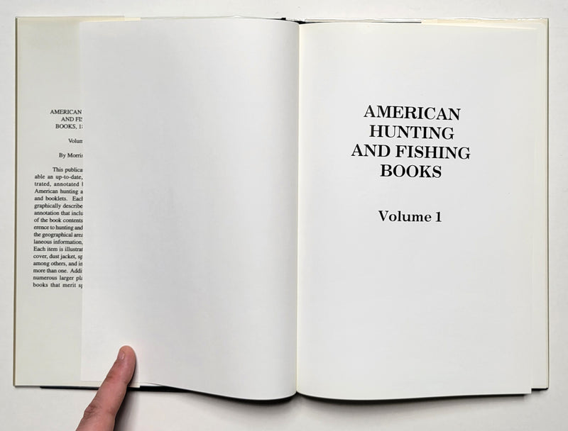 American Hunting and Fishing Books