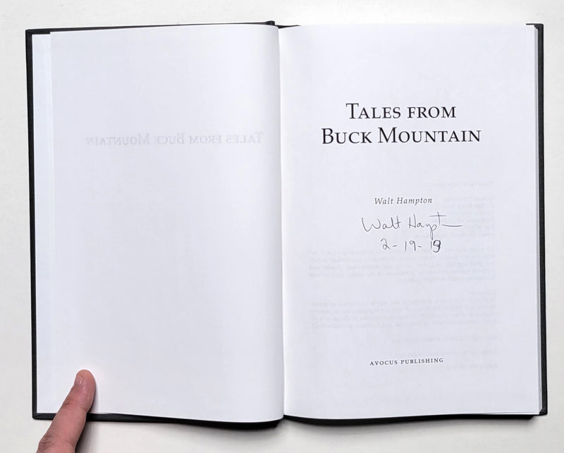 Tales from Buck Mountain