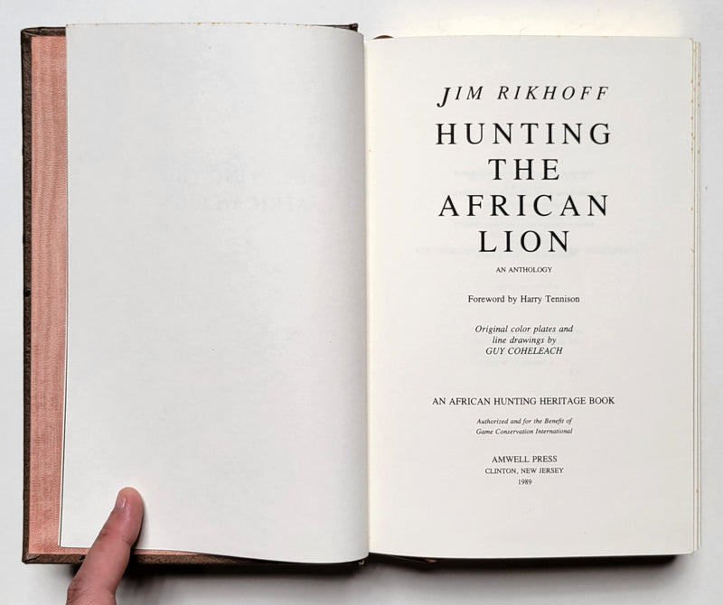 Hunting the African Lion