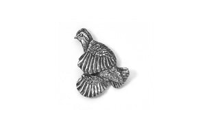 Bobwhite Quail Pewter Pin