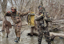 Waterfowl Shotgun Rest: Tan and Camo