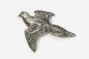 Dove Pewter Pin