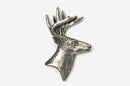 Buck Head Pewter Pin