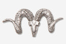 Dall Ram Skull Pewter Pin