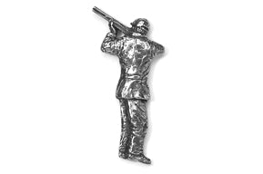 Hunter Pewter Pin