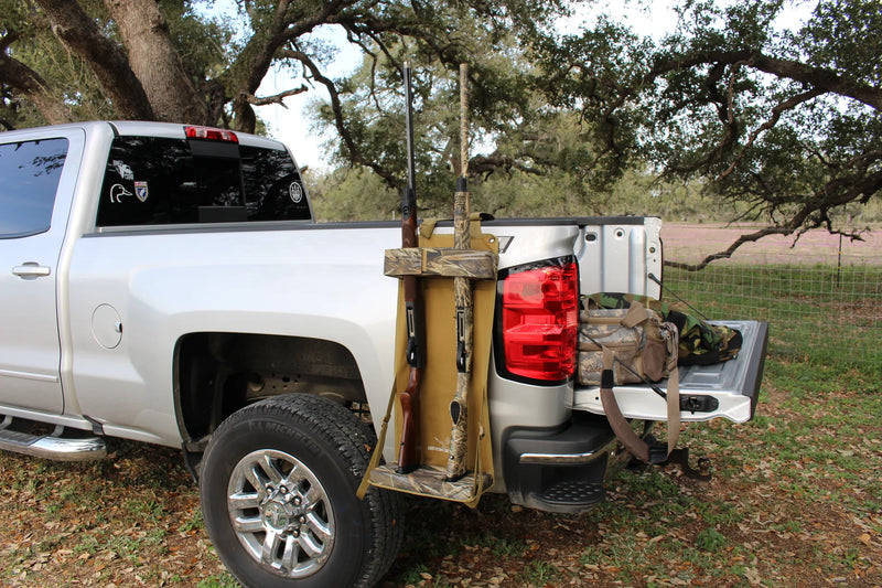 Waterfowl Shotgun Rest: Tan and Camo