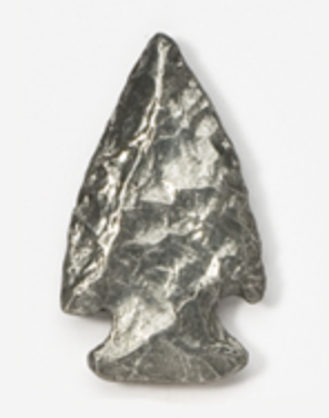 Arrowhead Pewter Pin