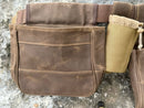 Waxed Canvas Game Bird Bag: Brown